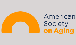 American Society on Aging logo