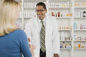 woman talking with doctor